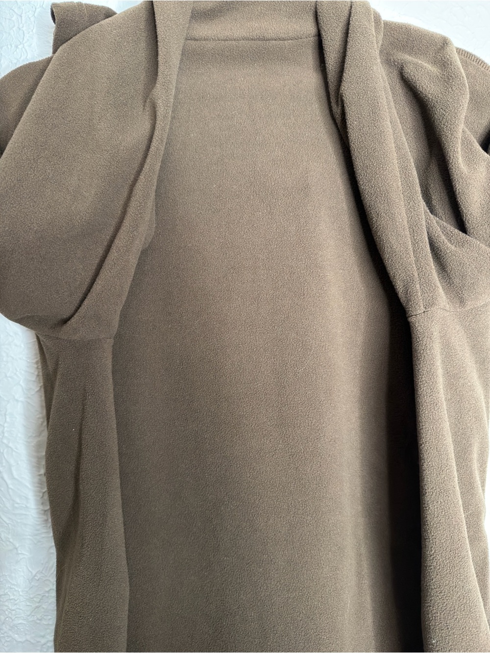 Lands' End Brown Lightweight Full-Zip Jacket - Picture 3 of 4
